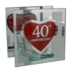 40th Anniversary T Light Holder
