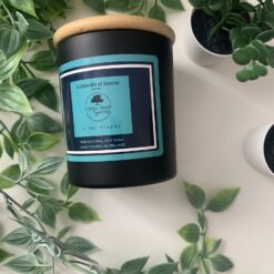 In The Clouds Candle with Wooden Top 210g