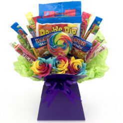 The Rainbow Floral Sweetie Bouquet