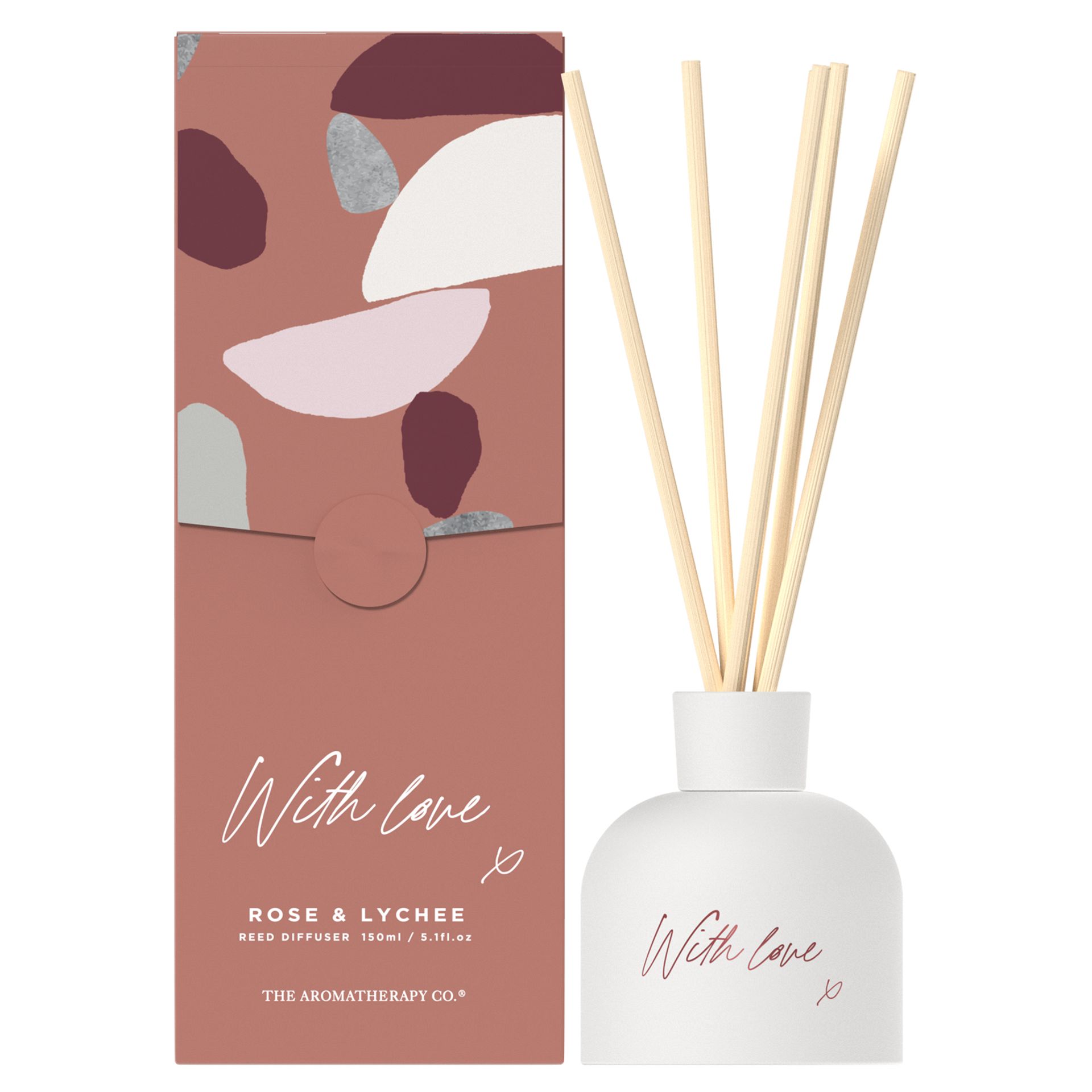 With Love Reed Diffuser - Rose & Lychee 150ml