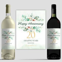 Anniversary Wine Design 2